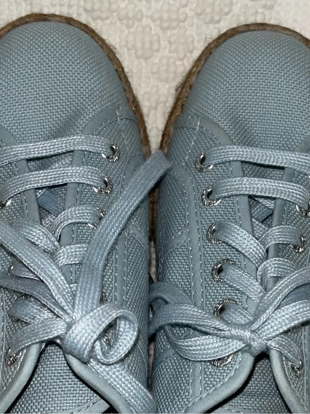 Superga light blue